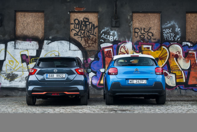 Citroen C3 1.2 82 KM Shine vs. Nissan Micra 0.9 IG-T Tekna