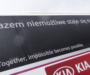 Autokar polskiej reprezentacji na Euro 2012