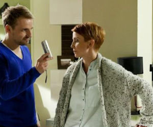 Barwy szczęścia. Arek (Paweł Domagała), Marta Walawska (Katarzyna Zielińska)