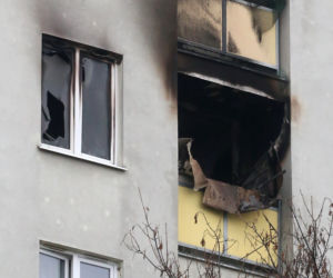 Pożar mieszkania na Targówku, w środku znaleźli zwęglone ludzkie zwłoki