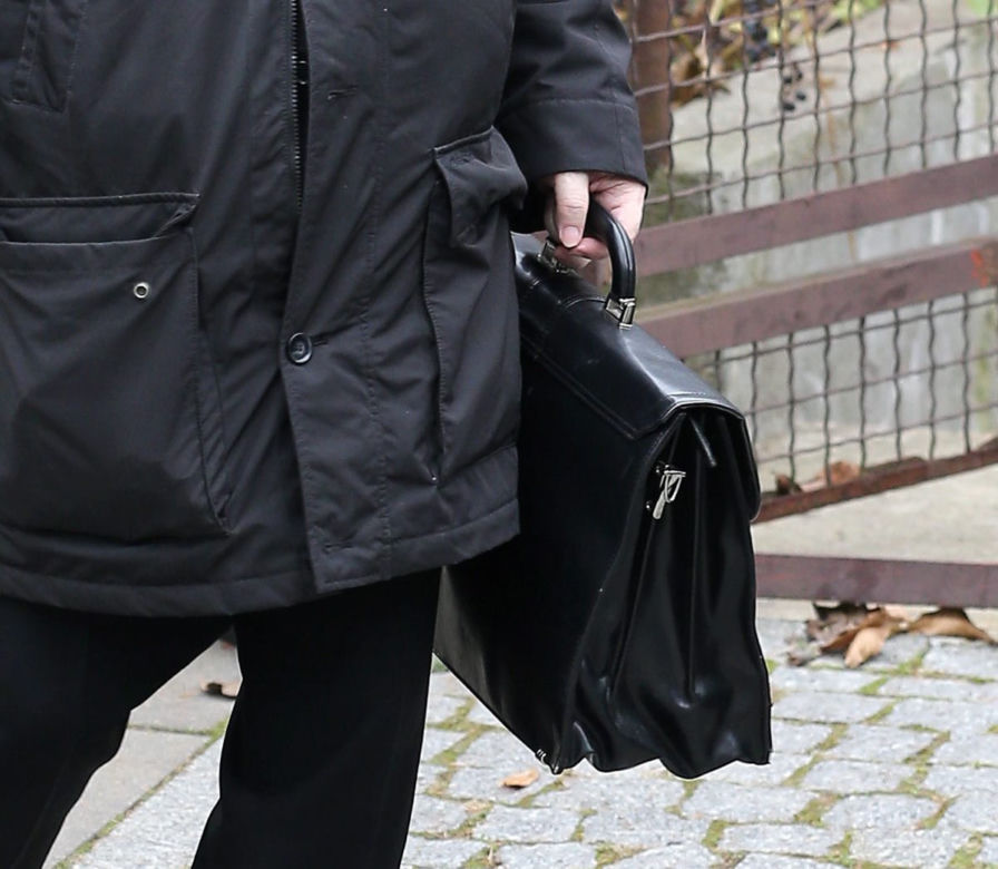 Jarosław Kaczyński. Tak prezes wyszedł do pracy
