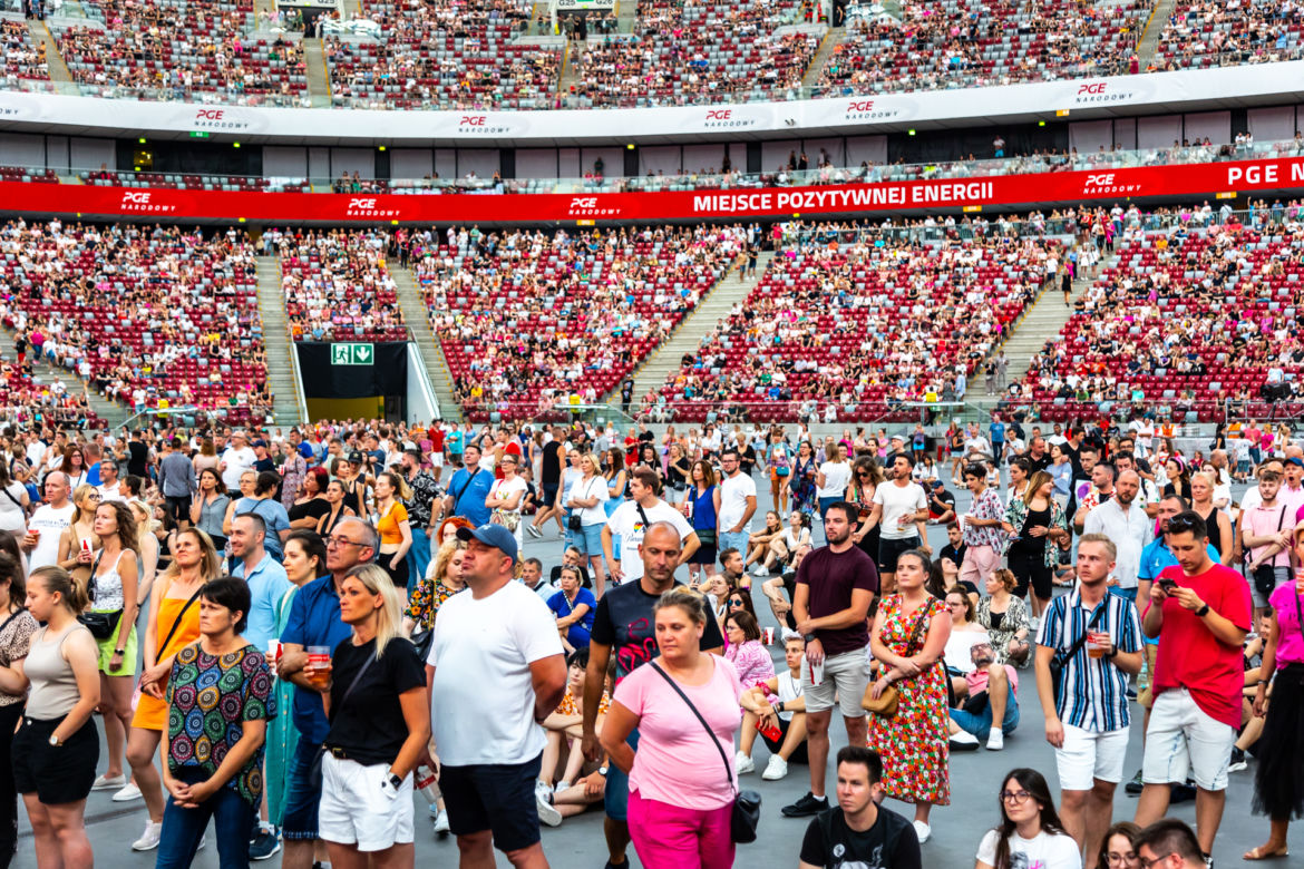 Koncert Pink na PGE Narodowym w Warszawie