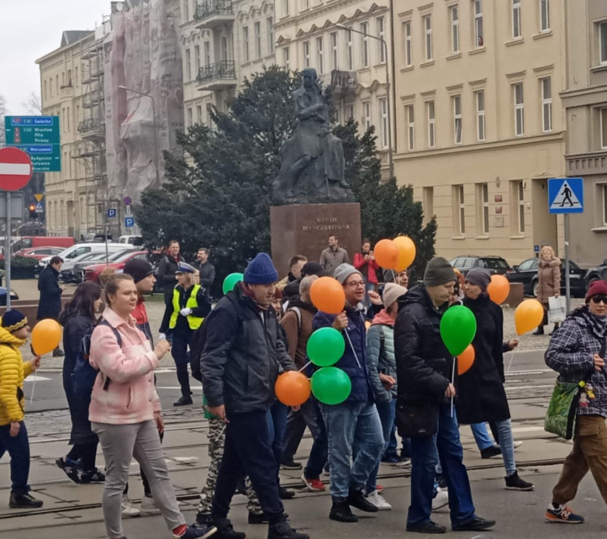 Marsz na TAK w Poznaniu