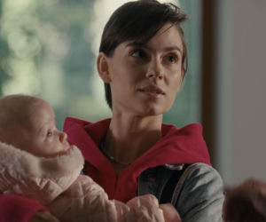 Na dobre i na złe odc. 977. Blanka (Pola Gonciarz), Mario (Marcin Korcz), Nina (Rita Sobocińska)