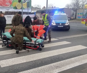  Siedleccy żołnierze uratowali panią Marię