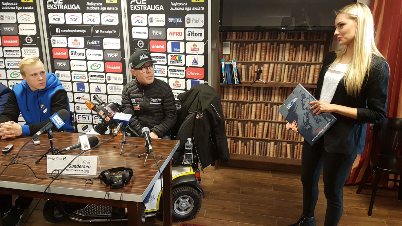 Erik Gundersen w Toruniu - spotkanie z legendą
