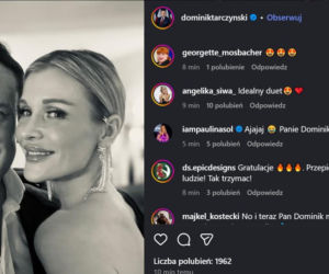 Dominik Tarczyński i Joanna Krupa