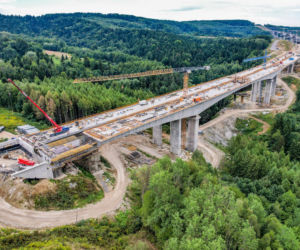 Budowa drogi S19. Najwyższa estakada w Polsce