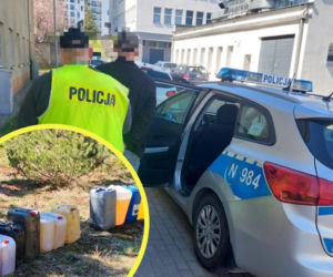 Kradł paliwo z maszyn na budowie trasy S6. Tłumaczył, że szukał zjazdu na ryby