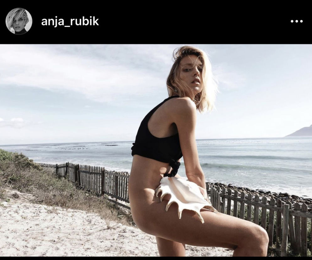 Anja Rubik: Kusi muszelką
