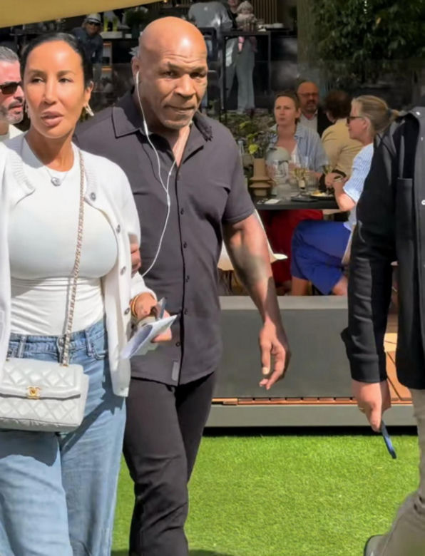 Mike Tyson z żoną w Berlinie