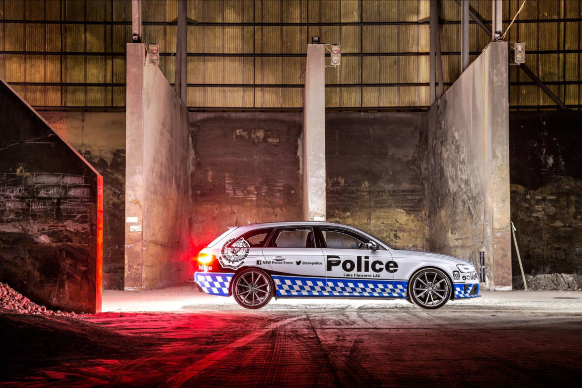 Audi RS4 Avant w służbie australijskiej policji