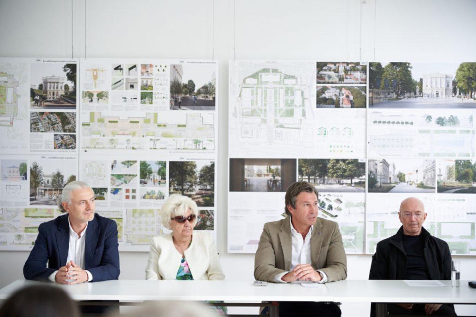 Zwycięski projekt koncepcji Kampusu Centralnego UW