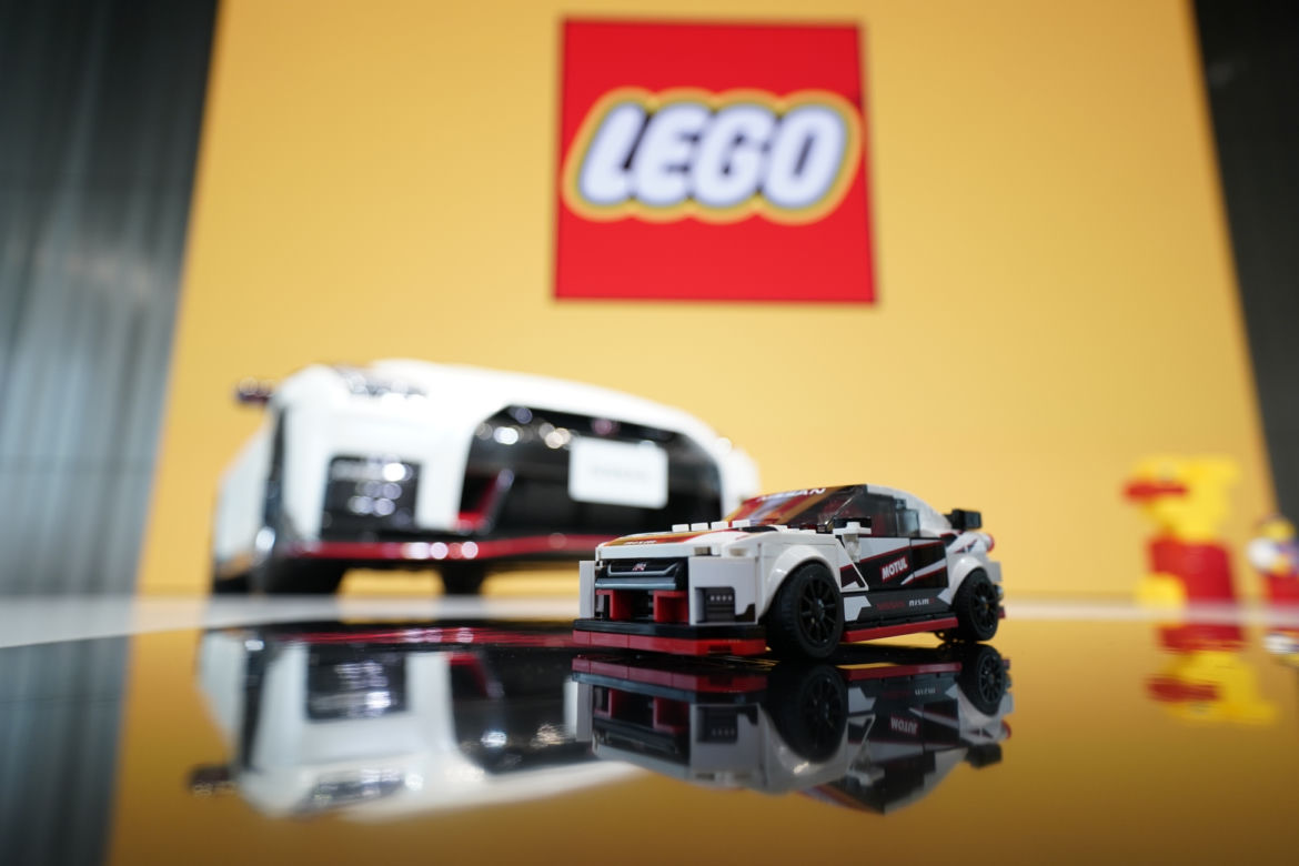 Nissan GT-R NISMO z klocków LEGO
