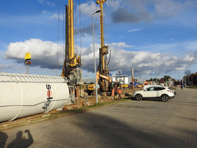 Przebudowa DK94 w Olkuszu - stan na listopad 2025 r.