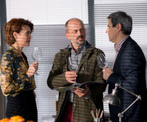 Lekarze 4 sezon odcinek 6 (odc. 45). Elżbieta Bosak (Danuta Stenka), Krzysztof Florczyk (Piotr Polk), Leon Jasiński (Jacek Koman)