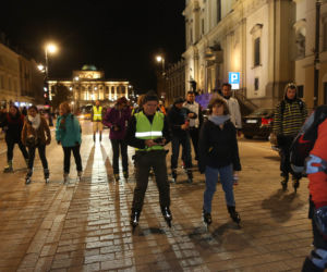 Nightskating po Warszawie
