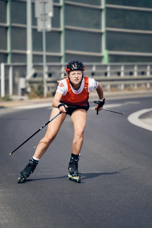 W pierwszym dniu zawodów o Puchar Polski w biegach na nartorolkach Marwe Cup zawodnicy wzięli udział w sprincie techniką dowolną
