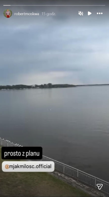 M jak miłość nowy sezon na planie. Artur Rogowski (Robert Moskwa)
