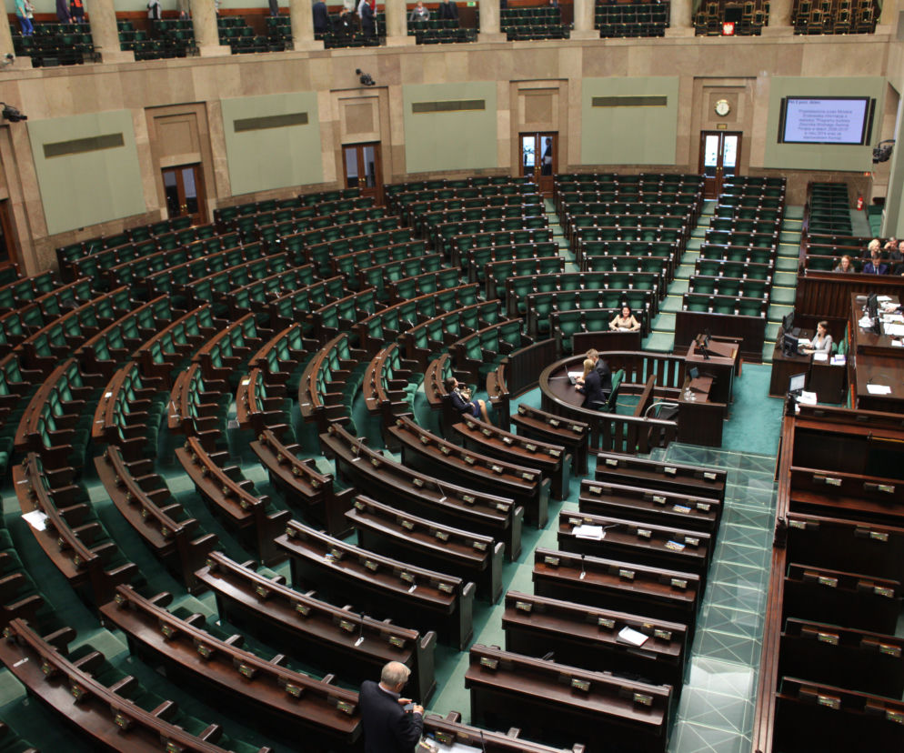 Sala obrad w sejmie