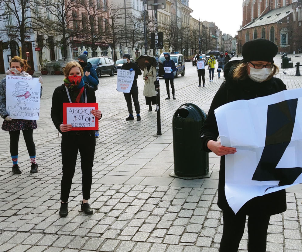 Protest kobiet w czasach zarazy. Chodzi o aborcję