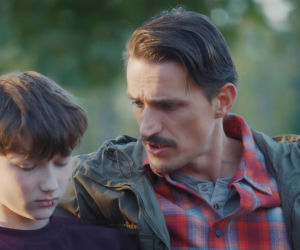 M jak miłość odc. 1921. Franek (Jarosław Śmigielski), jego ojczym (Marcin Sitek)