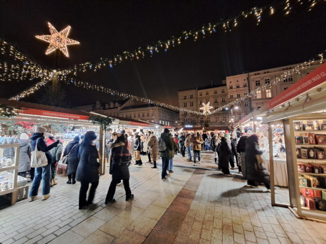 Jarmark Bożonarodzeniowy na Rynku Głównym w Krakowie 2025. Oferta wystawców