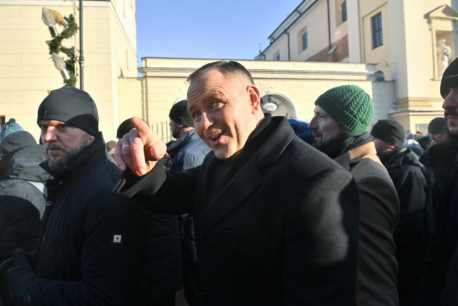 Karol i Marta Nawroccy na Orszaku Trzech Króli