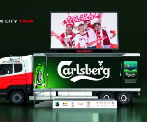 mobilna strefa kibica Carlsberg