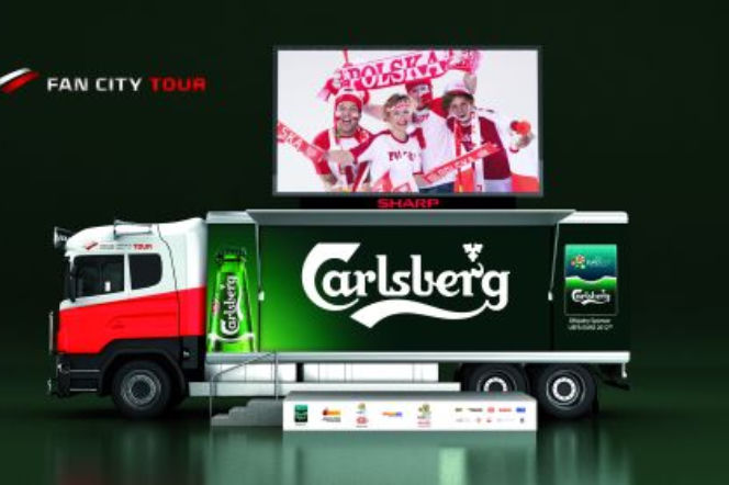mobilna strefa kibica Carlsberg