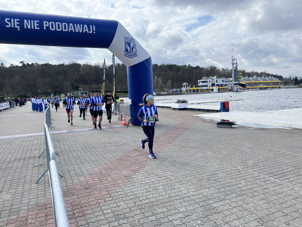 Kibolska Dycha 2024. Wyjątkowy bieg kibiców Lecha Poznań