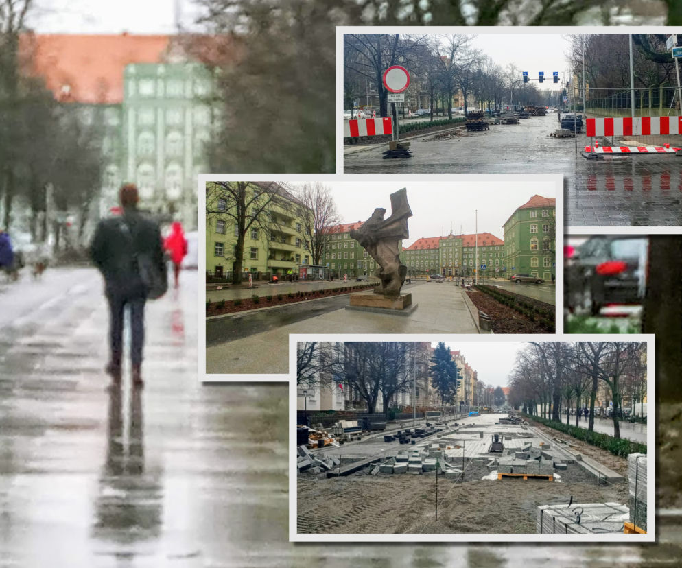 Otwierają kolejny odcinek al. Jana Pawła II w Szczecinie. Inwestycja ma już opóźnienie