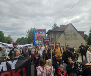 Protest w Szczecinie Podjuchach