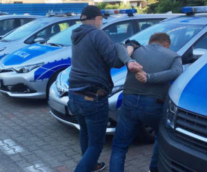 Policjanci złapali złodzieja klocków