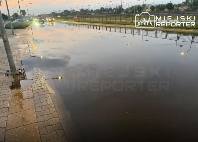 Zalana Wirażowa na Okęciu