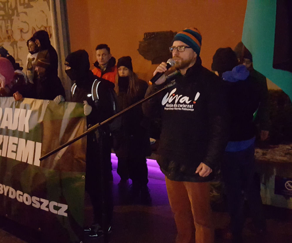 Protest w Bydgoszczy