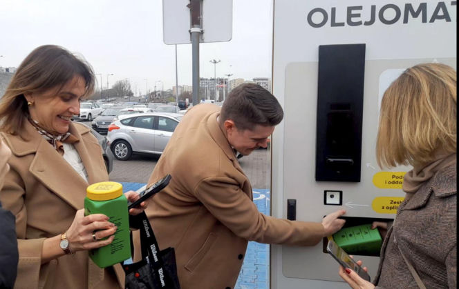 Pierwszy olejmat w Warszawie