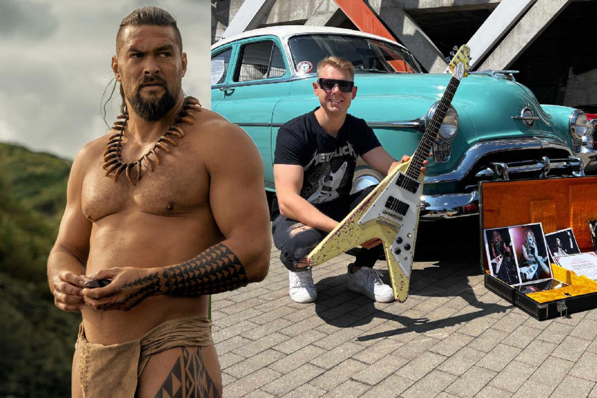 Jason Momoa zamówił gitarę od Polaków! 