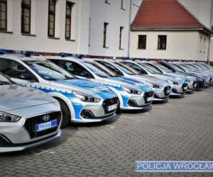 Nowe radiowozy we Wrocławiu