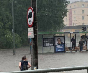 Memy po potężnej burzy w Poznaniu