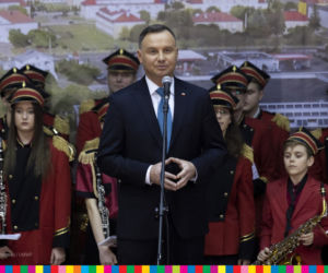 Kolno. Prezydent Andrzej Duda w Podlaskiem