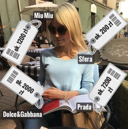 Ubrania, stroje Magdaleny Ogórek