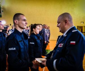 Łódź: Ślubowanie nowych policjantów. Zobacz zdjęcia! [GALERIA]