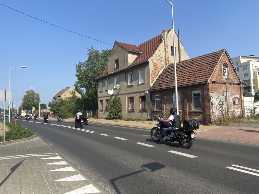 Winobraniowa parada motocyklowa przejechała ulicami Zielonej Góry