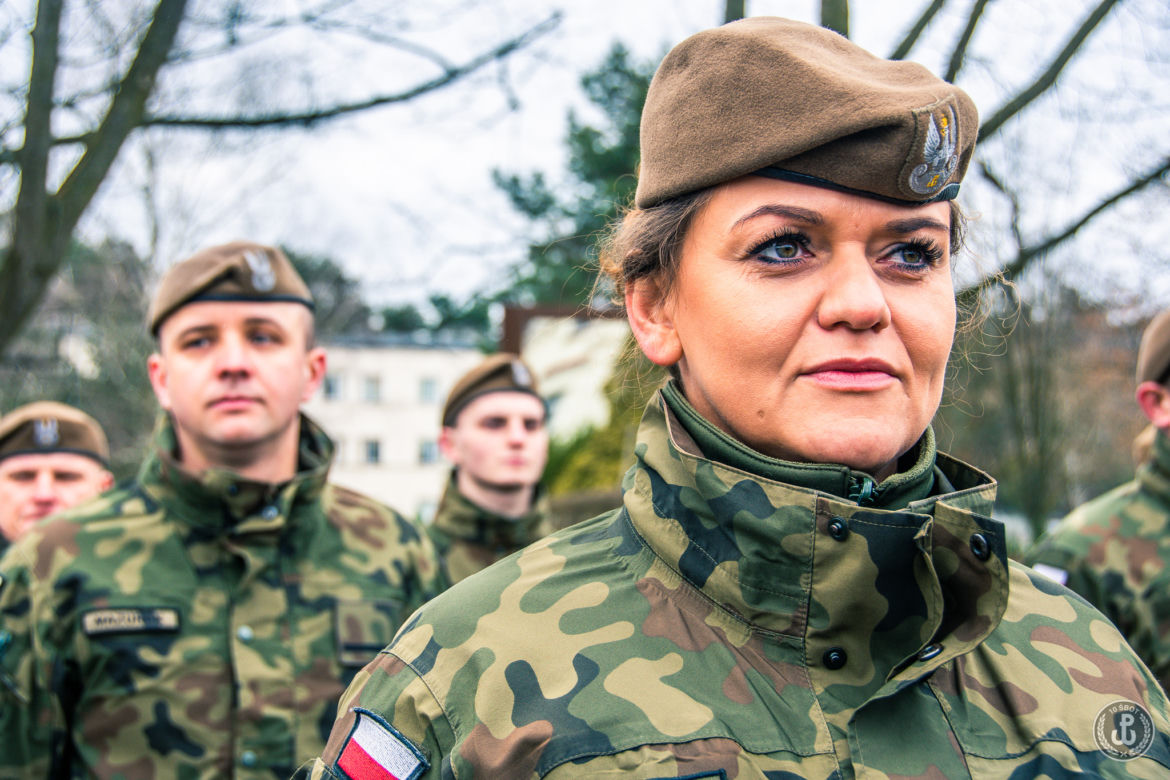 Przysięga Wojsk Obrony Terytorialnej w Kielcach - luty 2023