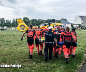 Policjant ranny podczas zabezpieczania Pol'and'Rock Festivalu