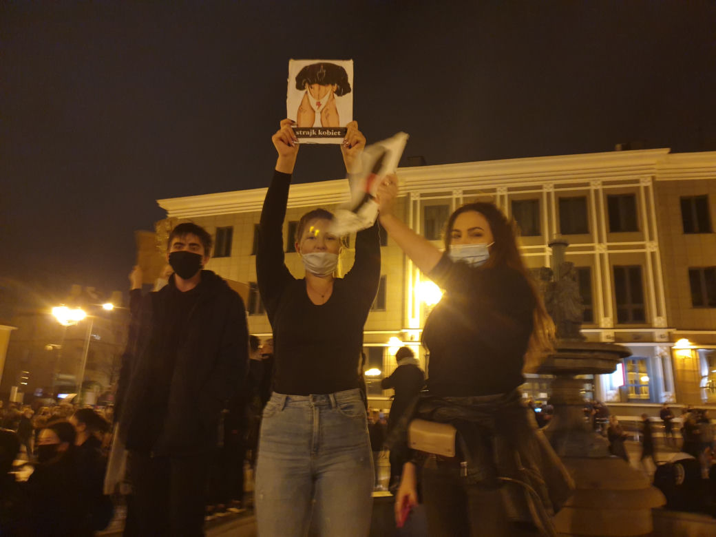 ''Czarny Marsz'' w Białymstoku