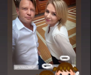 Pierwsza miłość. Michał (Wojciech Błach), Marysia (Aneta Zając)