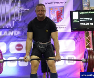 Policjant z Lidzbarka niczym Pudzian