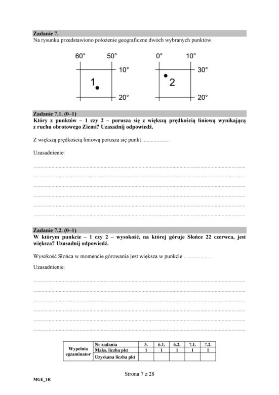 Matura 2018 - Geografia poziom rozszerzony. Arkusze egzaminacyjne